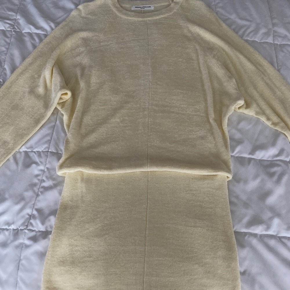 Amanda Uprichard mini sweater dress from Revolve